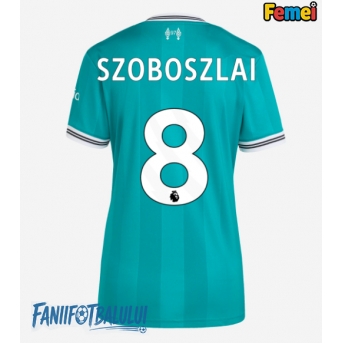 Liverpool Dominik Szoboszlai #8 Tricou Fotbal Replică 2025-26 Femei Treilea